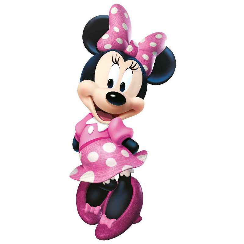 Minnie Bow-Tique Peel and Stick Giant Kids&#39; Wall Decal, 1 of 6