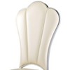 Vynxaria Black Side Chair with Tufted Back - Elegant Design & Comfort for Dining Spaces - 4 of 4