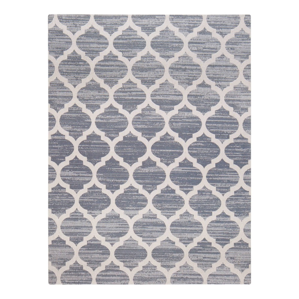 Photos - Area Rug 36"x48" Mitte 1/4" Rug'D Chair Floor Mat Gray/Beige - Anji Mountain