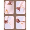INSPIRE CHIC Women's Thermal Underwear Sets Long Sleeve Shirt with Leggings Cold Winter Base Layer Pajamas Set - 2 of 4