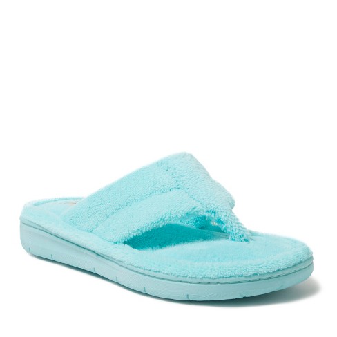 Dearfoam women's hot sale thong slippers