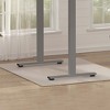 NicBex 47.24 Inch Electric Standing Desk,Dual Motor Adjustable Height Home Office Desk with Gray Frame for Bedroom,Living Study Room - 4 of 4