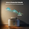 Oneisall PW04 Wireless Cat Fountain: 3.5L Stainless Steel, Battery Operated, Cordless, Rechargeable w/ Motion Sensor – Pet Water Dispenser - 3 of 4