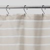 Stripe Shower Curtain - Threshold™ - image 3 of 4