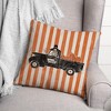 Creative Products Skellys Landscaping Truck Retro with Stripes 18 x 18 Indoor / Outdoor Pillow - 3 of 3