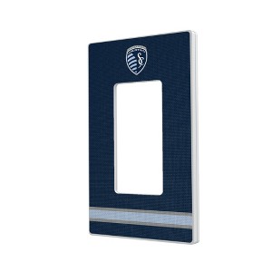 MLS Western Conference Teams Stripe Hidden-Screw Light Switch Plate for Single Rocker - 1 of 4