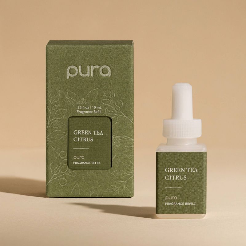 Pura Green Tea Citrus 2pk Smart Vial Fragrance Refills, 3 of 8