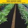 WhizMax Weed Barrier Landscape Fabric, Non-Woven 1.8oz Ground Cover Weed Block Gardening Mat, Easy Setup & Superior Weed Control - 4 of 4