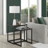 Hudson and Canal 25.5" Marble Table Lamp with Fabric Shade - 3 of 4