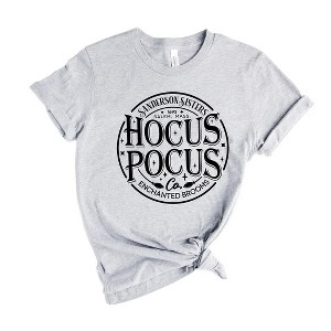 Simply Sage Market Women's Hocus Pocus Brooms Short Sleeve Graphic Tee - 1 of 4