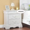 NicBex Nightstand with 2 Drawers,Modern Side Table with Storage Space and Wood Frame,Bedside Table for Bedroom,Living Room - 4 of 4
