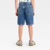 Boys' 'At the Knee' Denim Shorts - Cat & Jack™ - 2 of 3