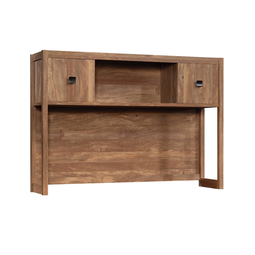 60" Cannery Bridge Desktop Hutch Sindoori Mango - Sauder: Home Office, Fixed Shelf, MDF Construction