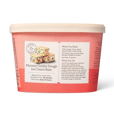 Monster Cookie Ice Cream - 48 fl oz - Favorite Day™