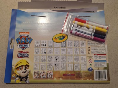 Crayola Paw Patrol Color & Sticker Activity Set : Target