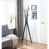 Proman Products Santa Clara Coat Rack, Black Brown (CT16537) - 2 of 4