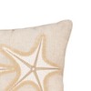C&F Home Sea Stars Chainstitch Throw Pillow, 14" x 22" - 2 of 3