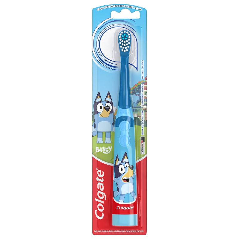 Colgate Kids&#39; Battery Powered Toothbrush - Blue - Trial Size, 1 of 9