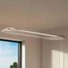 Possini Euro Design Muir 43 1/2" Modern Pendant Ceiling Light Fixture Dining Room Over Table Kitchen Island Hanging LED Clear Sanded Gold Finish - 2 of 4