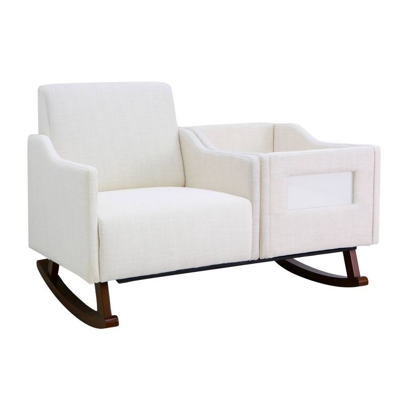 SECOND STORY HOME Emerson Nursery Recliner - Ivory, 1 of 7