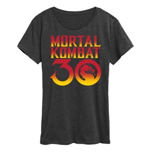 Women's - Mortal Kombat - 30Th Anniversary Short Sleeve Graphic T-Shirt - 1 of 4