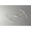 Pro Track Wilfax 4-Arm LED Ceiling Track Light Fixture Kit Adjustable Silver Chrome Finish Modern Large Kitchen Bathroom Living Room 97 1/2" Wide - 3 of 4