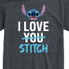 Men's - Lilo and Stitch - I Love Stitch Short Sleeve Graphic T-Shirt - 2 of 4