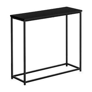 ChicFurnit Console Tables Accent Table Side Table End Table Modern Space Saving Design for Living Room, Black, 31.5"*11.5"*29" - 1 of 4