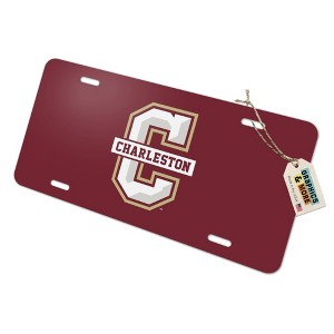 College of Charleston Cougars Logo Novelty Metal Vanity Tag License Plate - 1 of 4