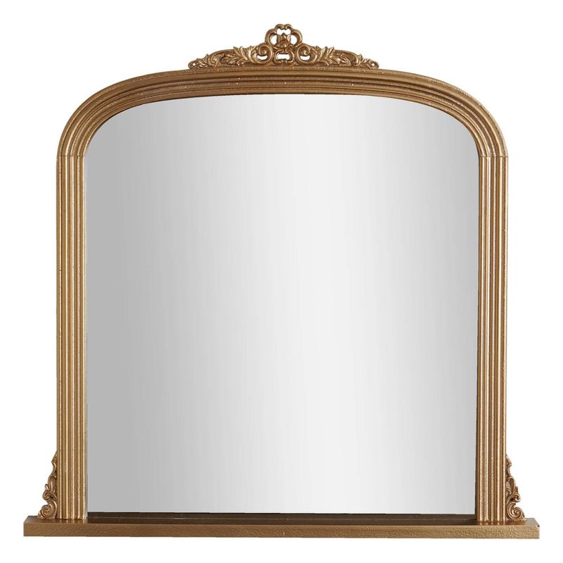20&#34; x 21&#34; Arch Ornate Accent Wall Mirror Antique Brass - Head West, 1 of 9