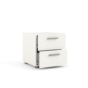 HomeStock 2 Drawer Nightstand - 1 of 4