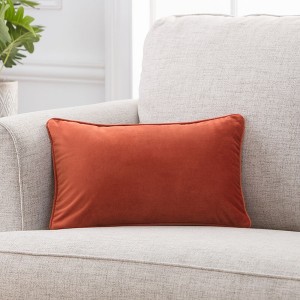 Chanasya Plush Velvet Square Throw Pillow Cover - 2-Piece Set - 1 of 1