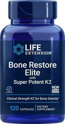 Bone Restore Elite Calcium Supplement by Life Extension  -  120 Capsule