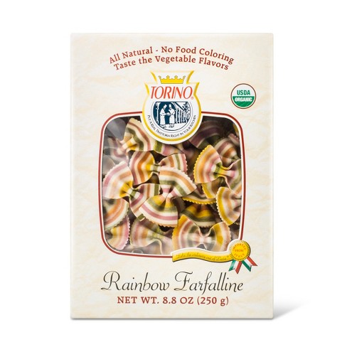 Torino Organic Rainbow Farfalline Pasta - 8.8oz - image 1 of 1