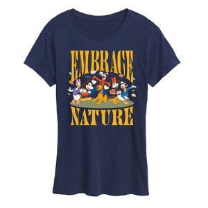 Women's - Disney - Embrace Nature Short Sleeve Graphic T-Shirt - 1 of 4