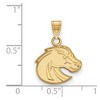 Black Bow Jewelry 14k Yellow Gold Boise State Broncos NCAA Small Pendant - 2 of 3