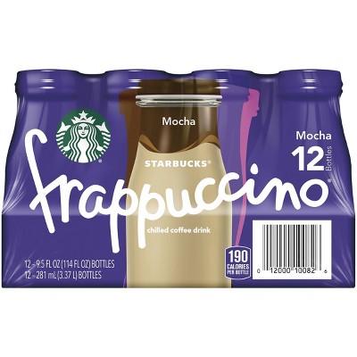 Starbucks Frappuccino Chilled Coffee Drink - 13.7 Fl Oz Glass Bottle :  Target