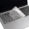 Insten Keyboard Cover Protector - Ultra Thin Silicone Skin, Tactile Feeling, Anti-Dust, Clear -2020 Macbook Air 13" - 3 of 4