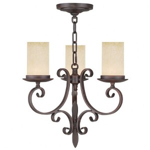 Livex Lighting Millburn Manor 3 - Light Wall Light in  Imperial Bronze - 1 of 4
