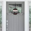 Big Dot of Happiness Rose Gold Happy New Year - Hanging Porch New Years Eve Party Outdoor Decorations - Front Door Decor - 1 Piece Sign - 2 of 4