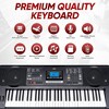 Pyle 61-Key Digital Musical Karaoke Keyboard with Stereo Speakers PKBRD6151PB - Black - 3 of 4