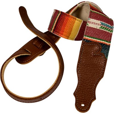 Franklin Strap 2" Saddle Blanket Guitar Strap Caramel