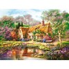 3000 Piece Jigsaw Puzzle, Twilight at Woodgreen Pond, Charming Nook, Pond, Countryside, Adult Puzzles, Castorland C-300365-2 - 2 of 4