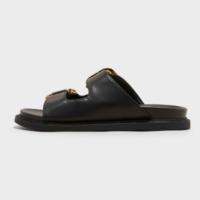 Women's Collin Double Buckle Footbed Sandals - Universal Thread - image 2