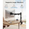 Craze Ventures Single Monitor Mount with Height Adjust - 4 of 4