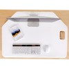 X-Elite Premier Corner Standing Desk Converter with Pneumatic Height Adjustment  White  Stand Steady - 4 of 4