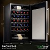 NutriChef PKCWC345.5 34-Bottle Wine Chilling Refrigerator Cooler, Single-Zone - 2 of 4