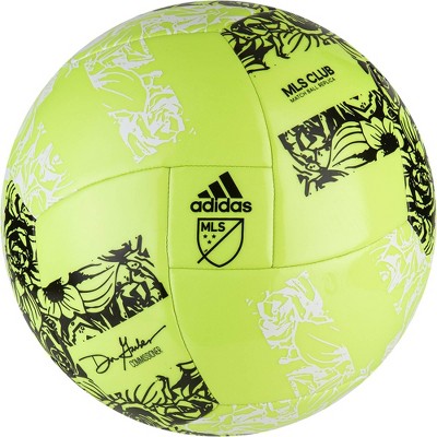 Adidas MLS Glider Size 4 Soccer Ball - Yellow