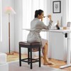 MAYEERTY Bar Stools Set of 2, Kitchen Stools for Kitchen Island, Dining Table - 3 of 4