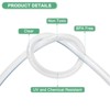 Unique Bargains Clear Braided Tube PVC High Pressure Industrial Tubing 1 Pc - 2 of 4